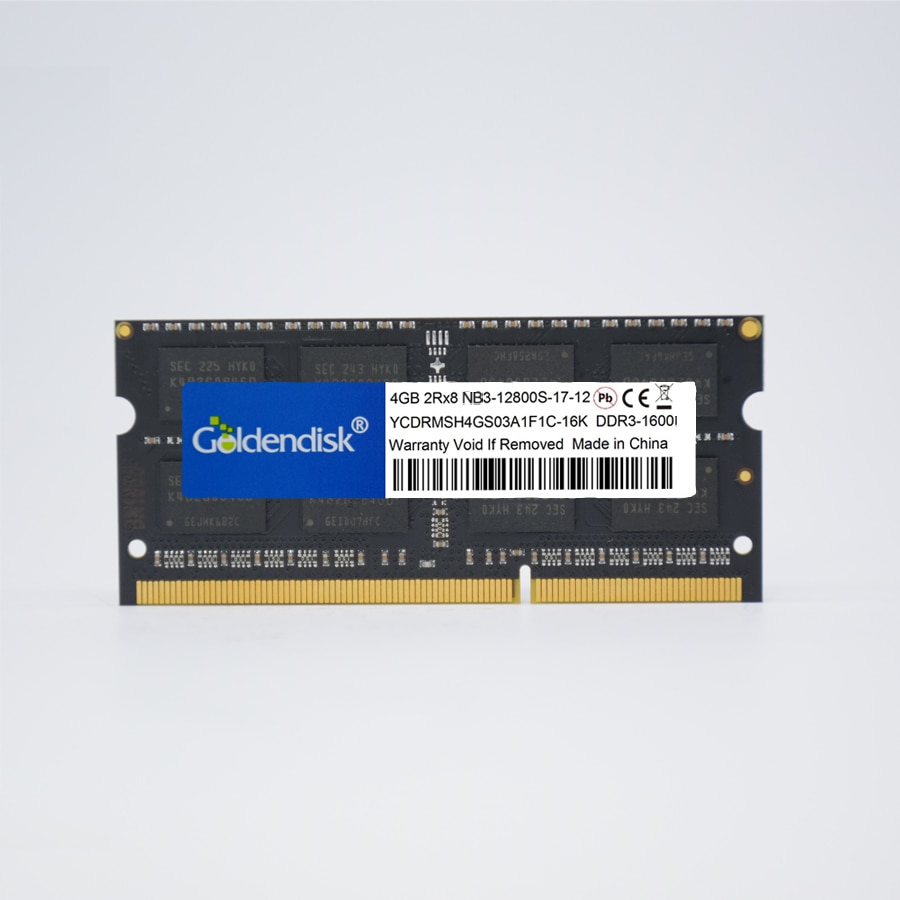Goldendisk 4GB ̴ PC ޸ DDR3L Ʈ 12800 1333..